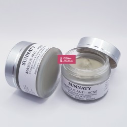 masque anti acné argile verte huile essentielle arbre à thé et verveine