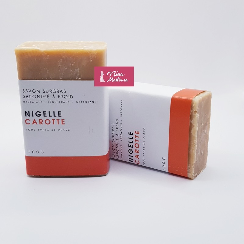 savon illuminateur carotte et nigelle
