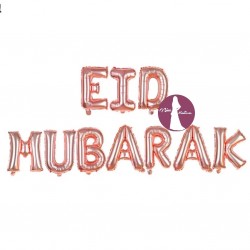 Banderole Eid Mubarak gonfable