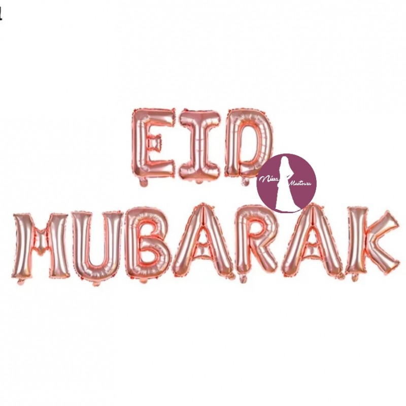 Banderole Eid Mubarak gonfable