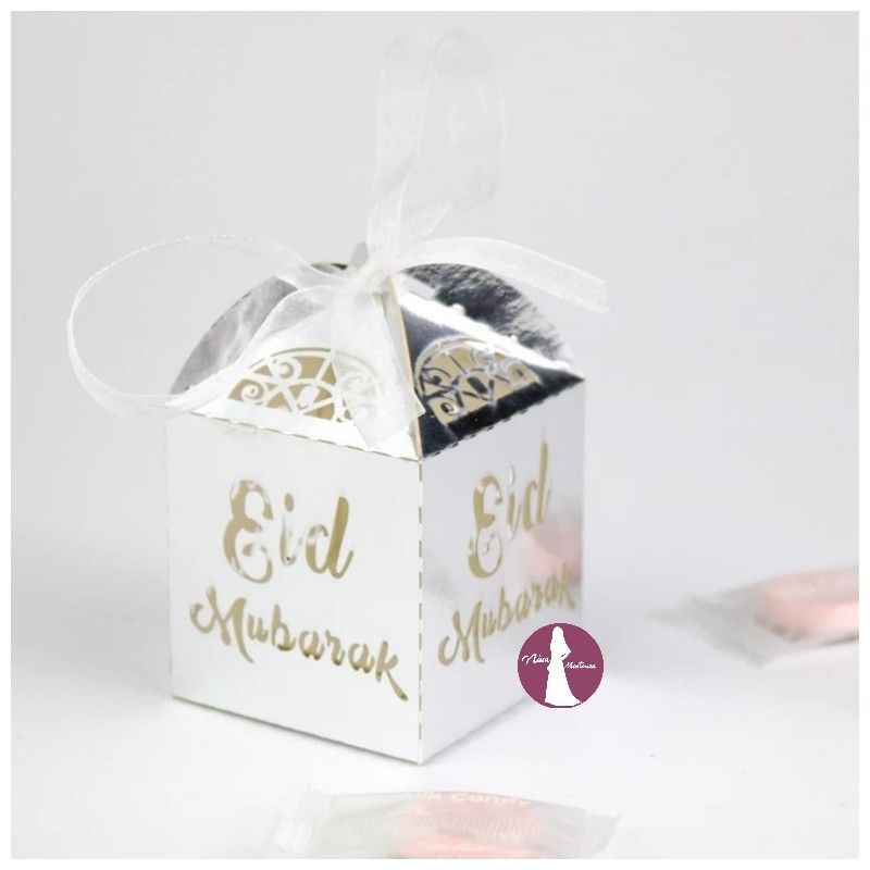 5 Box pour bonbons Eid Mubarak