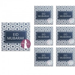 6 stickers Eid mubarak
